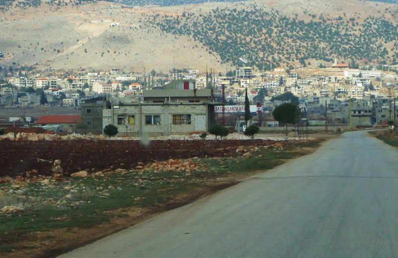 The Main (ok, only) Street into Deir El Ahmar