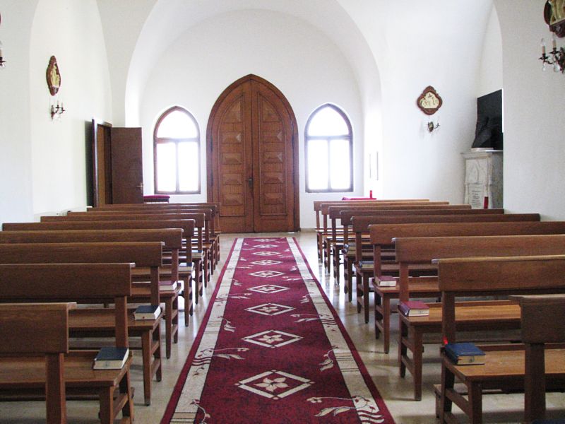 Monestary chapel - hasn't changed in 40 years.