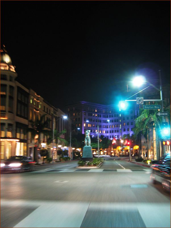 Beverly Hills @ night