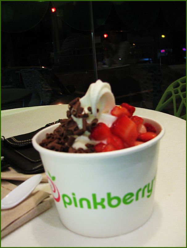 Finally had Pinkberry, it was delicious!